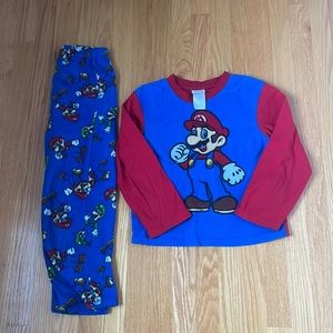 Boys Mario Pajamas Set